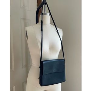 Oak + Fort Black Rubber Purse Bag